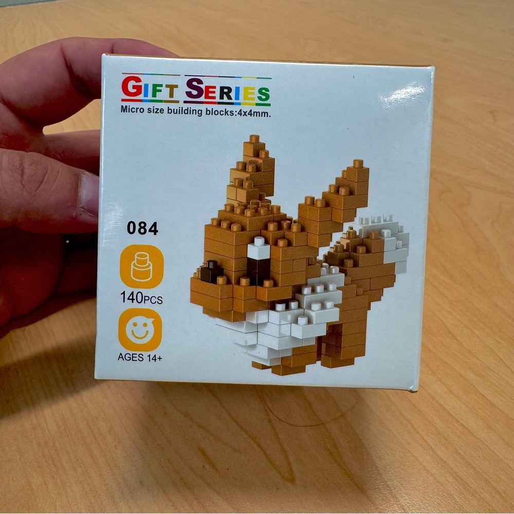 Pokémon Micro Building Blocks Toy - Eevee